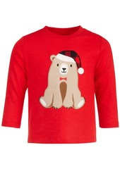 First Impressions Baby Boys Bear Long-Sleeve T-Shirt, Created for Macy's