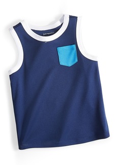 First Impressions Toddler Boy Colorblock Tank Top, Created for Macy's - Navy Sea