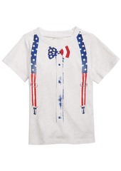 First Impressions Toddler Boys Patriotic Bowtie T-Shirt, Created for Macy's