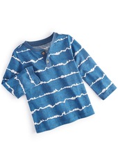 First Impressions Baby Boys Tie-Dye Stripe Shirt, Created for Macy's