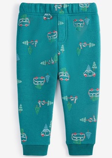 First Impressions Baby Boys Tree Transport Printed Fleece Pants, Created for Macy's - Shaded Spruce