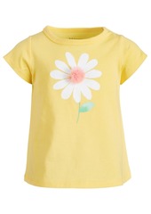First Impressions Baby Girls Cotton Daisy T-Shirt, Created for Macy's