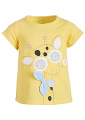 First Impressions Baby Girls Cotton Giraffe T-Shirt, Created for Macy's