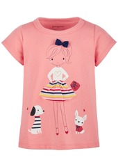 First Impressions Toddler Girls Friends Cotton T-Shirt, Created for Macy's