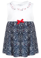 First Impressions Baby Girls Ditsy Stars Cotton Tunic, Created for Macy's