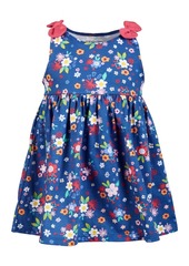 First Impressions Baby Girls Floral-Print Cotton Dress, Created for Macy's