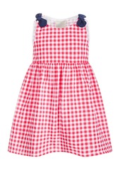 First Impressions Baby Girls Gingham Cotton Dress, Created for Macy's