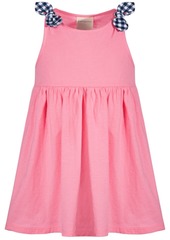 First Impressions Toddler Girls Pink Cotton Dress, Created for Macy's