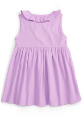 First Impressions Baby Girls Solid Ribbed-Knit Dress, Created for Macy's - Lavender Rose