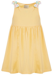 First Impressions Toddler Girls Sunny Yellow Cotton Dress, Created for Macy's