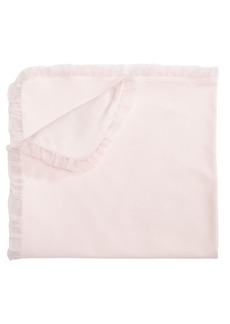 First Impressions Baby Girls Tulle Trim Blanket, Created for Macy's - Pink Pearl