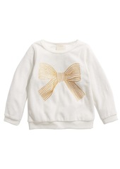 First Impressions Mix & Match Toddler Girl Bow Velour Top