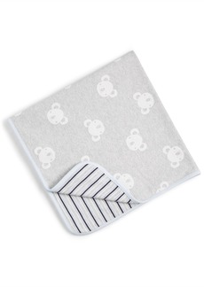 First Impressions Reversible Koala Baby Blanket, Created for Macy's - Light Grey Hthr