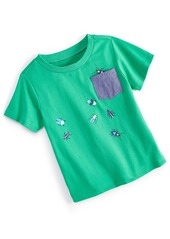 First Impressions Baby Boys Bug Pocket T Shirt, Created for Macy's