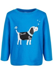 First Impressions Baby Boys Long-Sleeve Dog Cotton T-Shirt, Created for Macy's