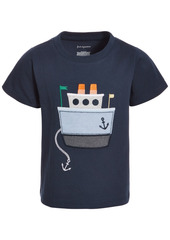 First Impressions Baby Boys Chambray Boat Cotton T-Shirt, Created for Macy's