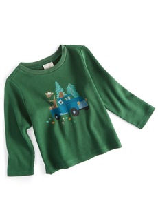 First Impressions Baby Boys Woodland Truck Shirt, Created for Macy's - Rainforest Gree