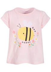 First Impressions Baby Girls Cotton Bee Happy T-Shirt, Created for Macy's