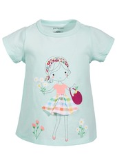 First Impressions Baby Girls Garden Cotton T-Shirt, Created for Macy's