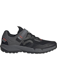 adidas Men's Five Ten Trailcross Clip-In Mountain Biking Shoes, Size 9, Core Black/Gray/Red