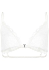 Fleur Du Mal Charlotte lace triangle bra