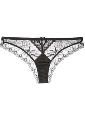 Fleur Du Mal Gardenia lace tanga