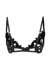 Fleur Du Mal Lily Lace Plunge Demi bra