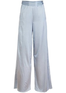Fleur Du Mal rhinestone-embellished pyjama trousers