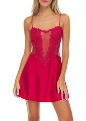 Flora Nikrooz Showstopper Charmeuse Chemise