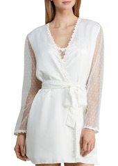 Flora Nikrooz Showstopper Charmeuse Cover-Up Robe