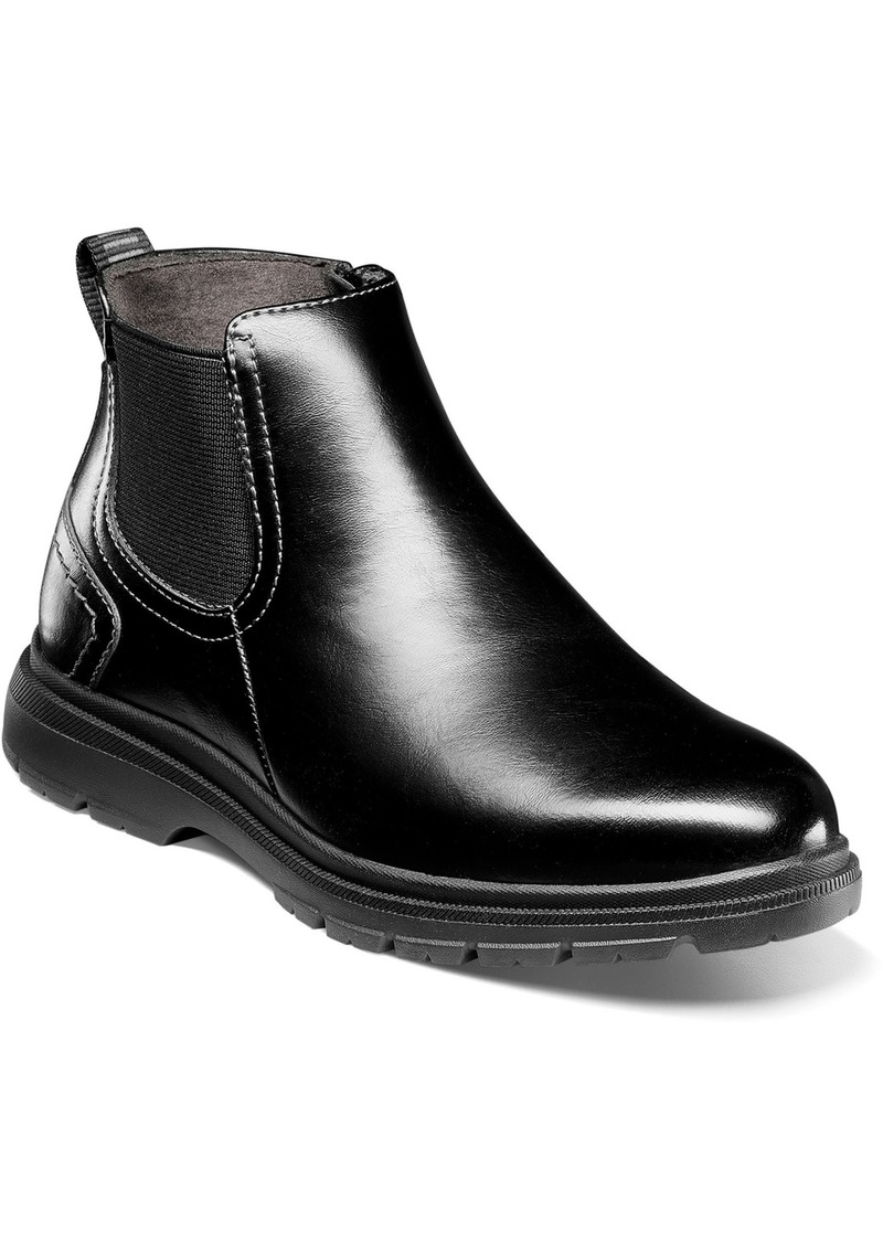 Florsheim Big Boys Lookout Junior Plain Toe Gore Boots - Black