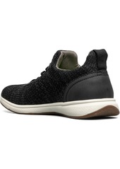 Florsheim Boys Satellite Jr. Knit Elastic Lace Slip On Sneaker - Black