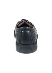 Florsheim Little Boy Billings Jr Ii Plain Toe Oxford Uniform Shoe - Black