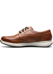 Florsheim Little Boys Great Lakes Wingtip Jr. Oxford Shoes - Cognac