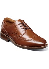 Florsheim Little Boys Rucci Junior Wingtip Oxford Shoes - Cognac