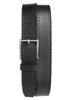 Florsheim Vallon Perforated Leather Belt