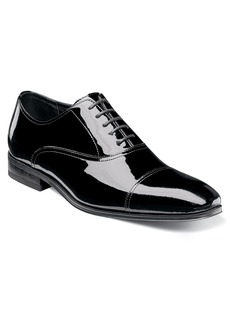 Florsheim Tux Cap Toe Oxford in Black Patent Leather at Nordstrom
