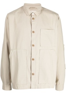 Folk Clothing Assembly Work cotton shirt jacket