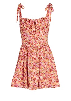 For Love & Lemons Felicia Floral Mini Dress