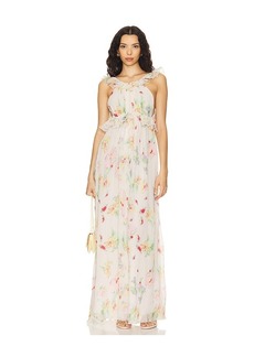 For Love & Lemons Abby Maxi Dress