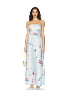 For Love & Lemons Carla Maxi Dress