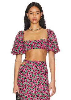 For Love & Lemons Dolcetto Crop Top