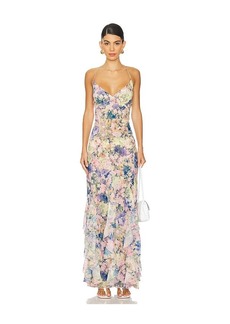 For Love & Lemons Elea Maxi Dress