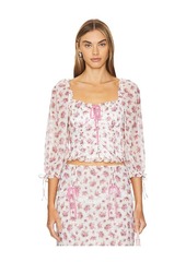 For Love & Lemons Etienne Top