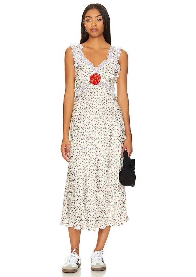 For Love & Lemons Ginger Midi Dress