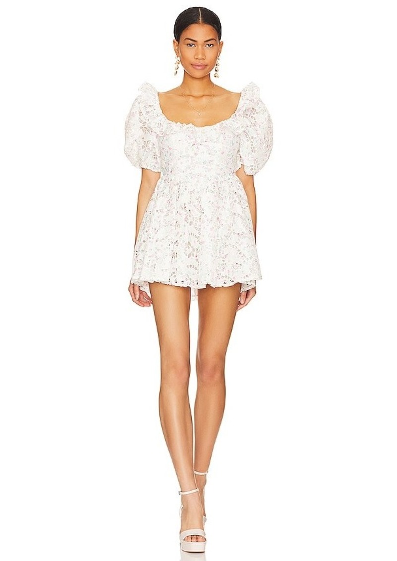 For Love & Lemons Magnolia Mini Dress