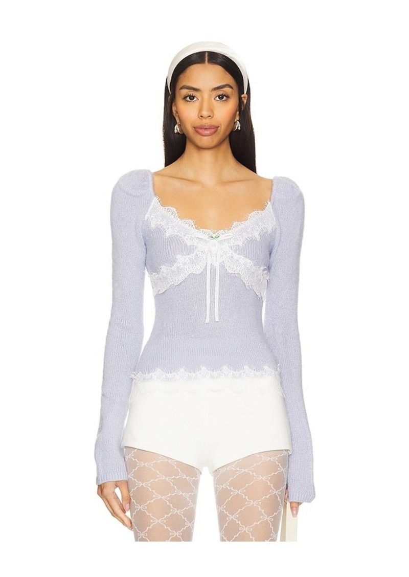 For Love & Lemons Rosaleen Top