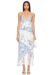 For Love & Lemons Rosalyn Maxi Dress