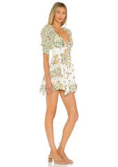 For Love & Lemons Rosalyn Mini Dress