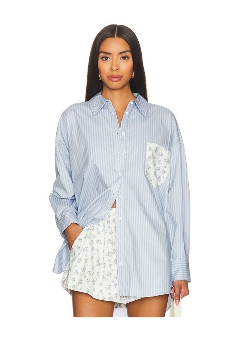 For Love & Lemons Tamren Button-up Shirt